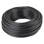 3Core 1.5mm² Flexible Cable Black-Roll of 100m