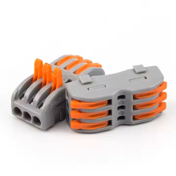 Lever Connector 3 Way 32A 250V VSE-PA423A Grey